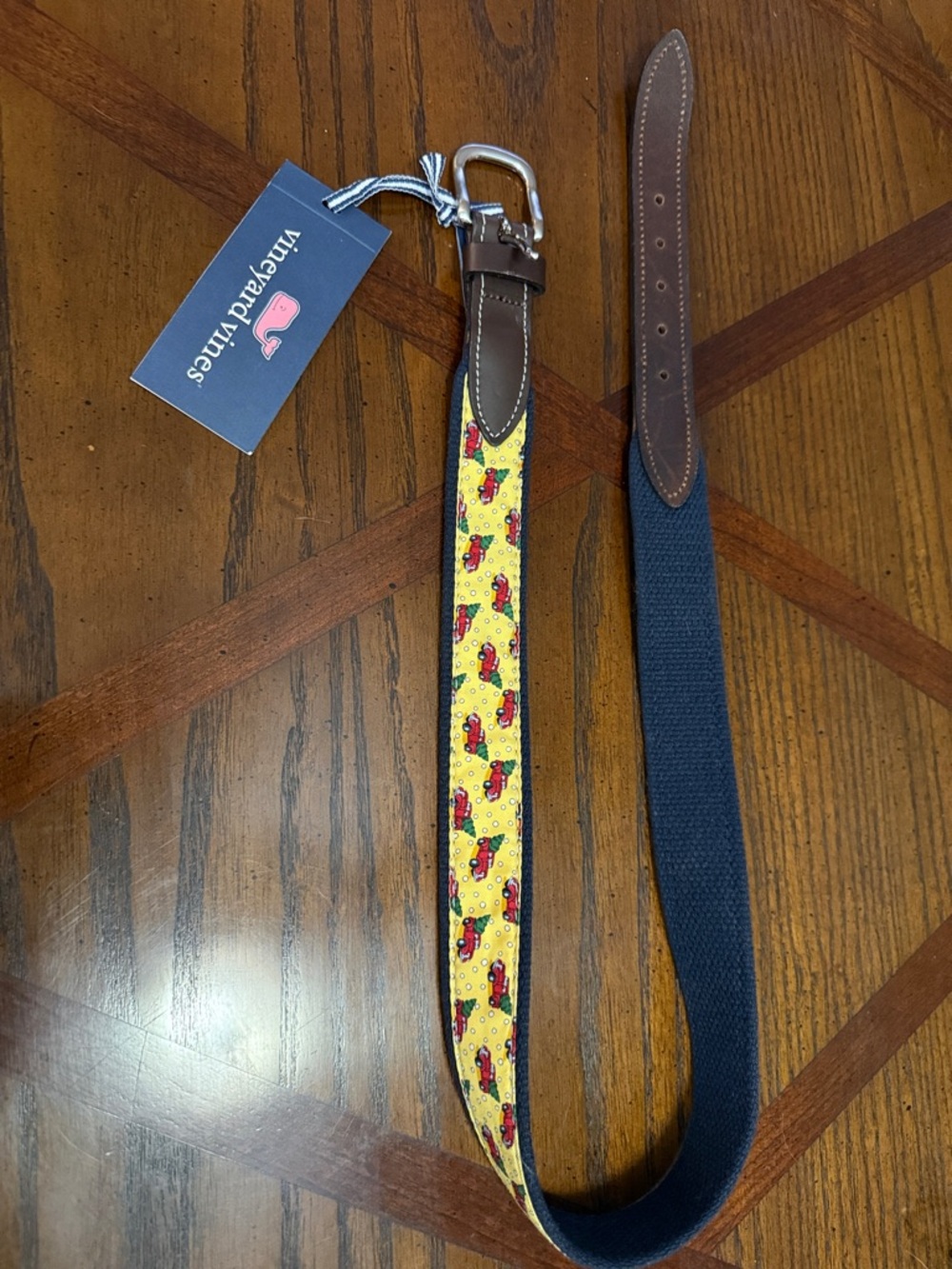 NWT Truck and Tree Canvas Belt